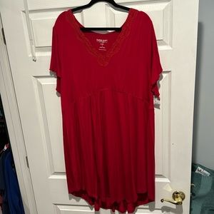 Red Torrid Tee shirt Dress